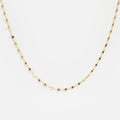 Solid Gold Italian Sparkle Link Chain