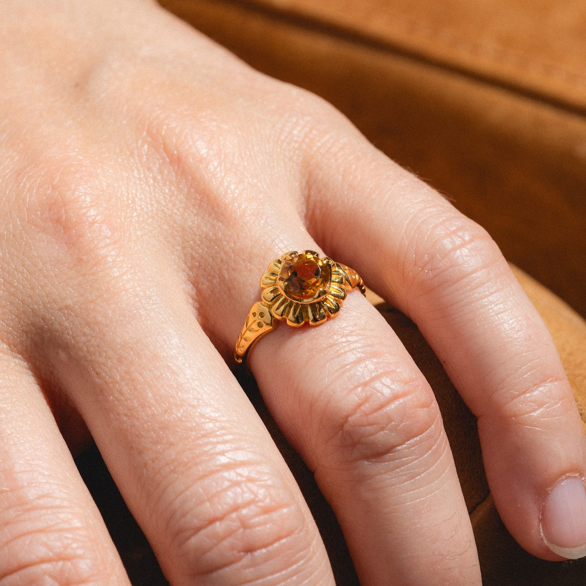 Bloom Solitaire Ring