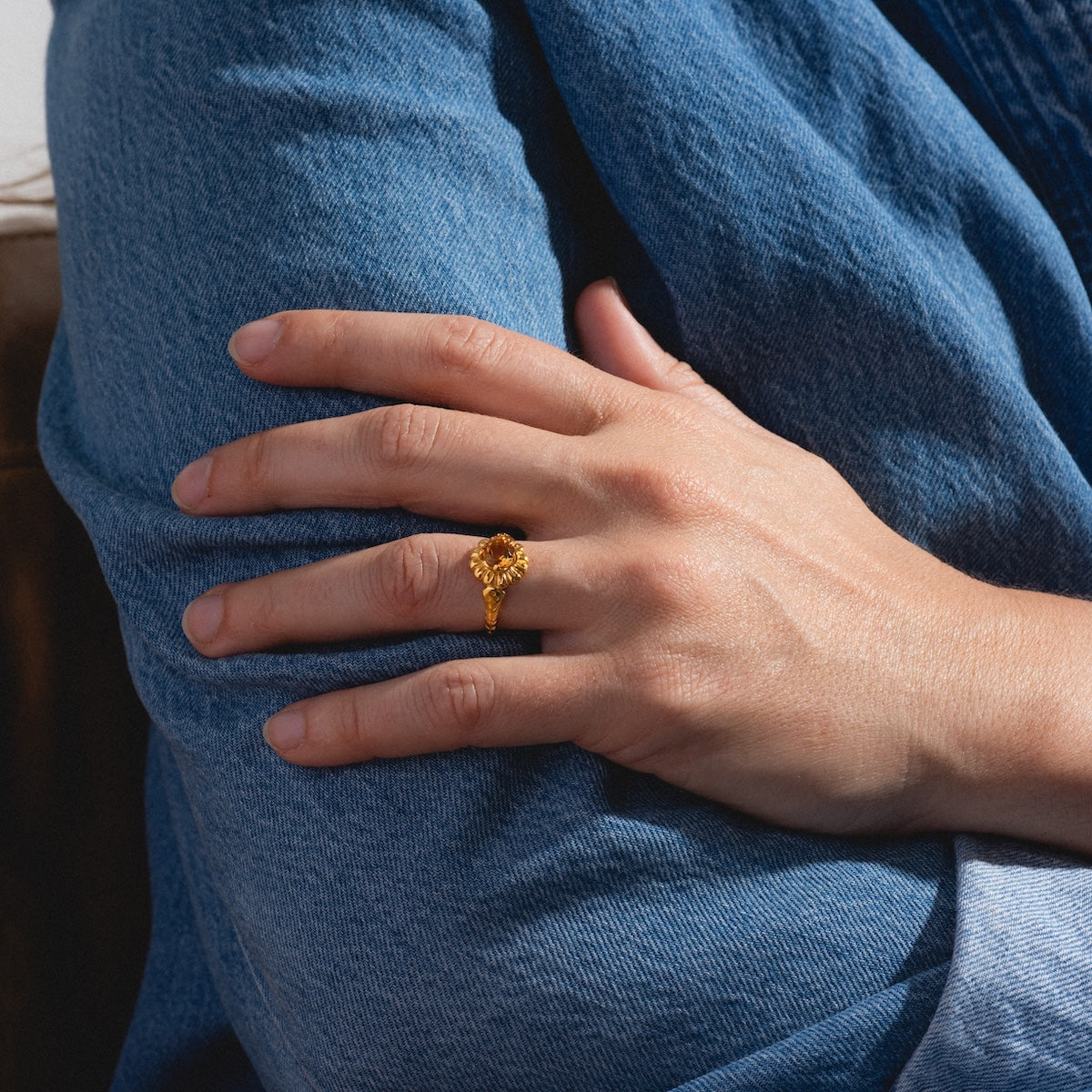 Bloom Solitaire Ring