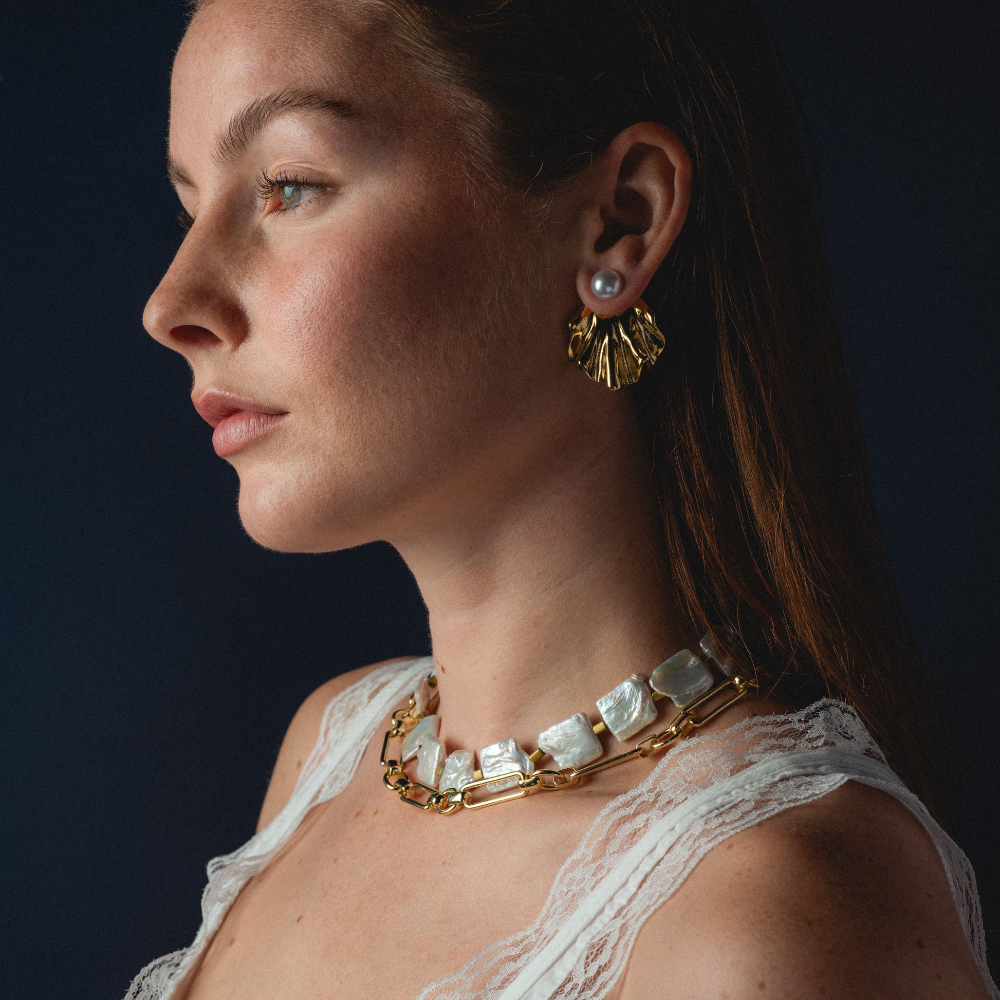 Cool Girl Pearls Necklace Local Eclectic – local eclectic