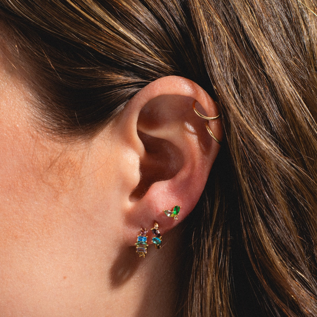 Flora and Fauna Earring Set