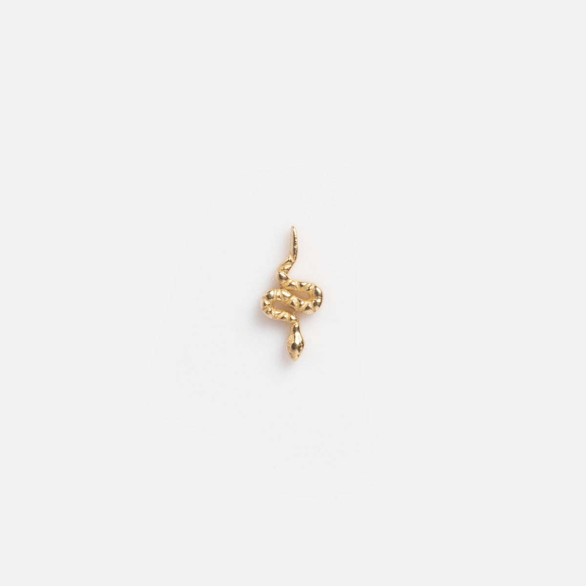 Solid Gold Tiny Lucky Charm for Glass Charm Locket