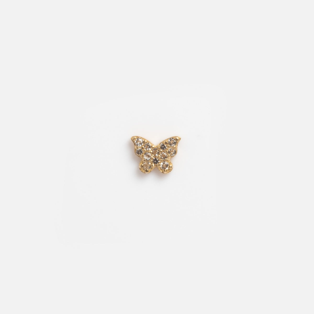 Solid Gold Tiny Lucky Charm for Glass Charm Locket