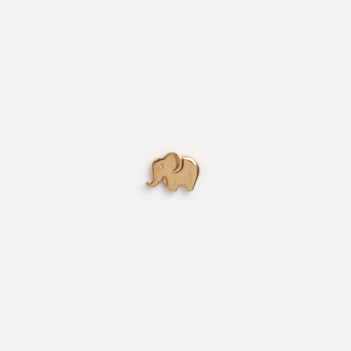 Solid Gold Tiny Lucky Charm for Glass Charm Locket