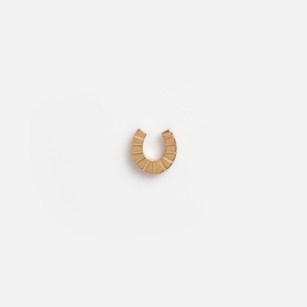 Solid Gold Tiny Lucky Charm for Glass Charm Locket