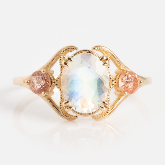 Clova Moonstone Ring