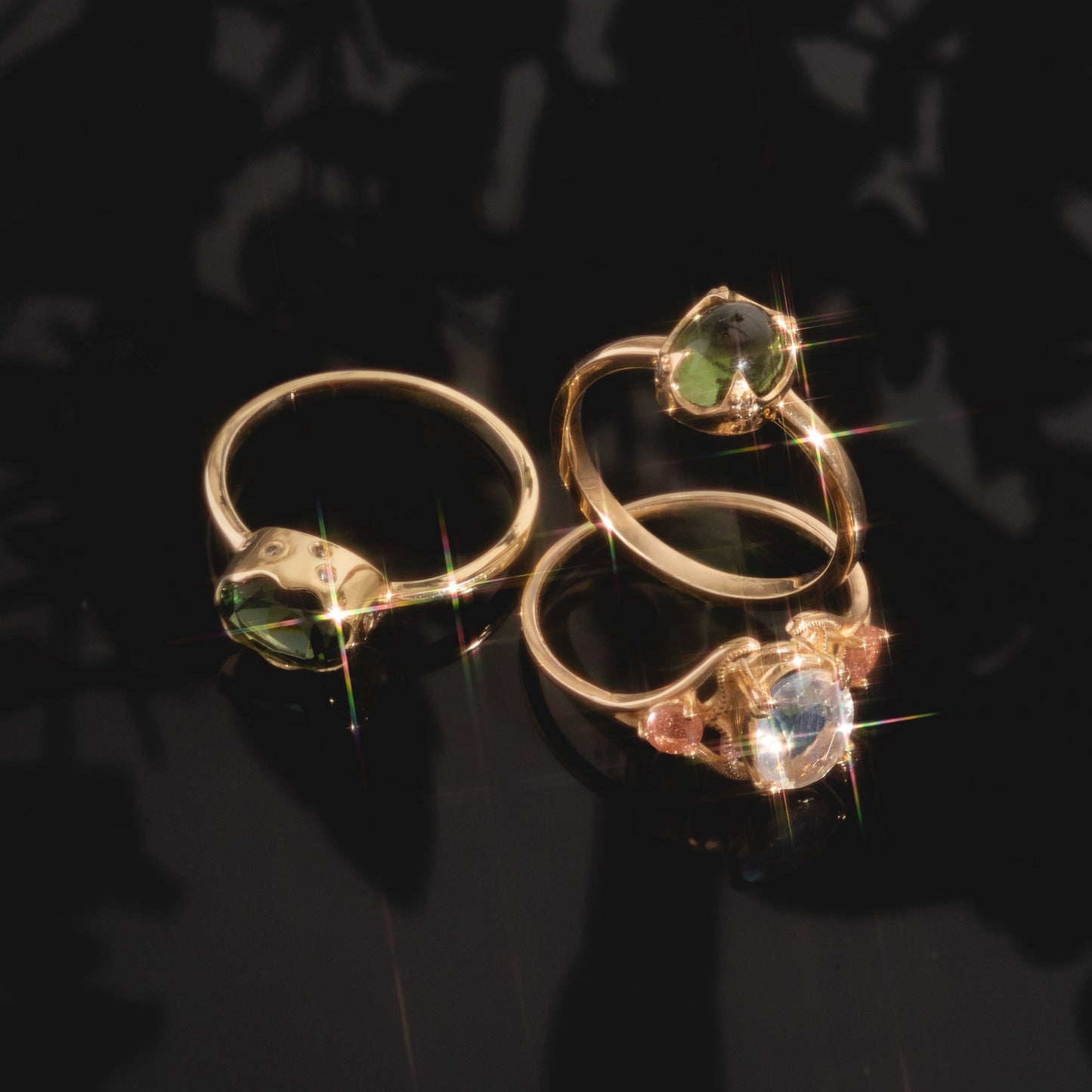 Crown Tourmaline Ring