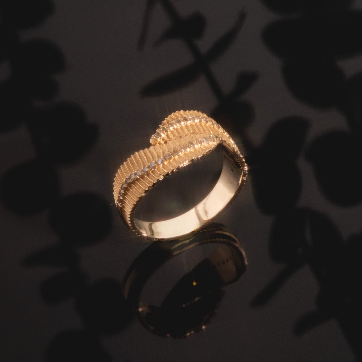 Bracken Champagne Diamond Ring