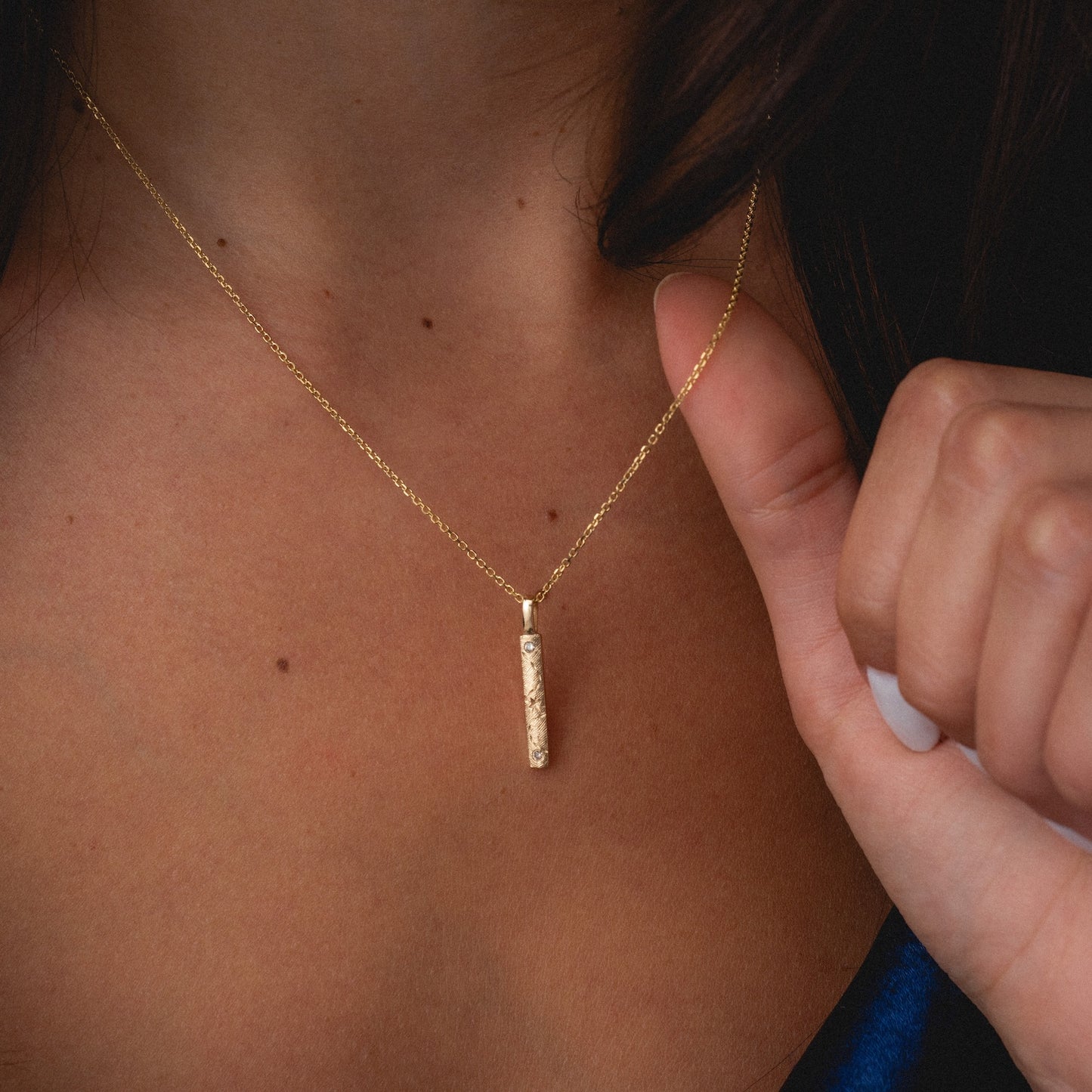Dukes Champagne Diamond Necklace