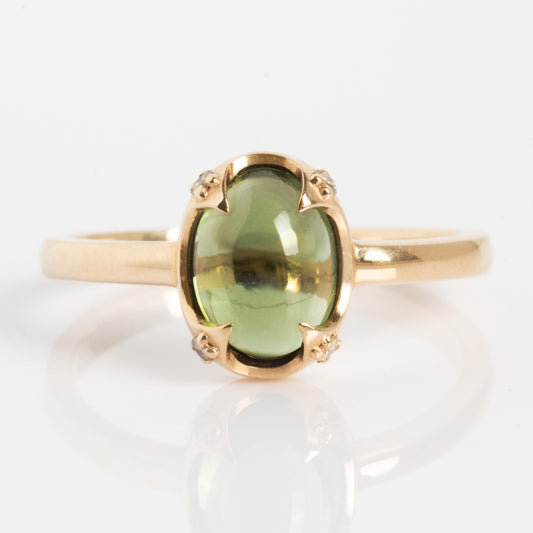 Crown Tourmaline Ring