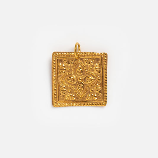 Kinara charm on white background