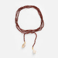 Gemstone Tie Necklace
