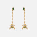 Limited Edition Tangled Webs Spider Drop Earrings