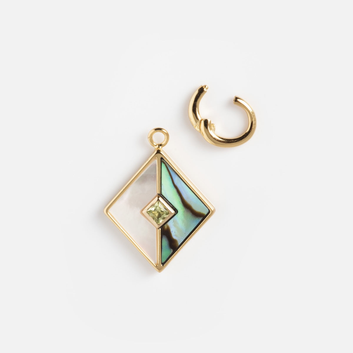 A close-up of Charms by Carrie Elizabeth Jewelry.