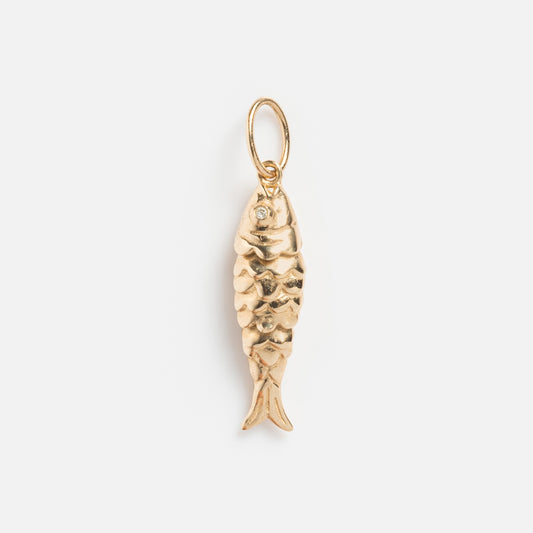 Solid Gold Nature Charm