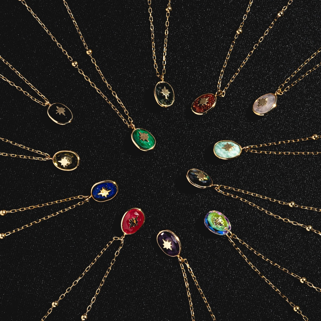 Amulet Crystal Necklace - Foil