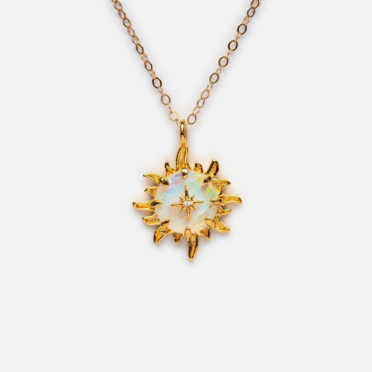 "You Are My Forever Sun, Moon & Star" Pendant