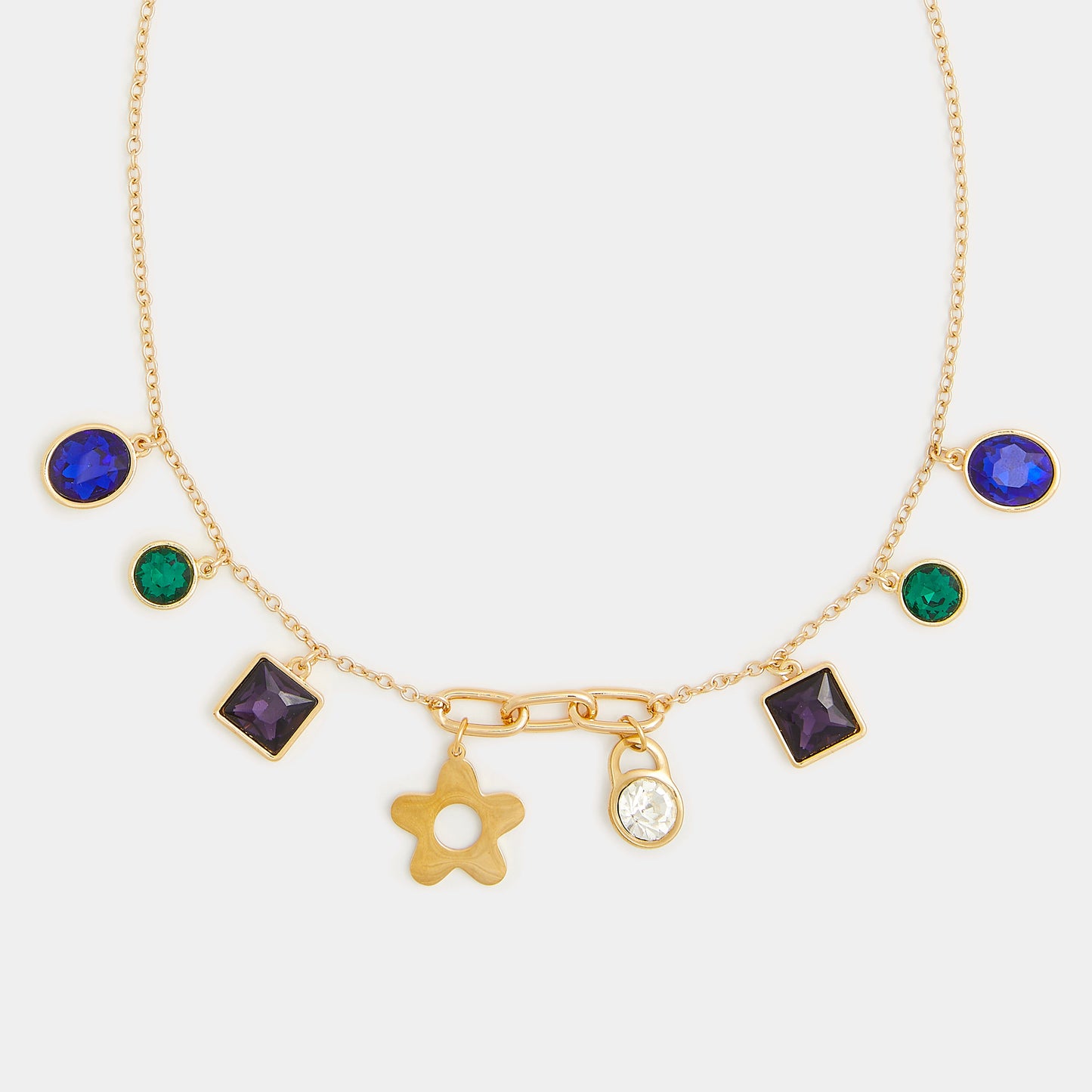 Minster Jewel Charm Necklace