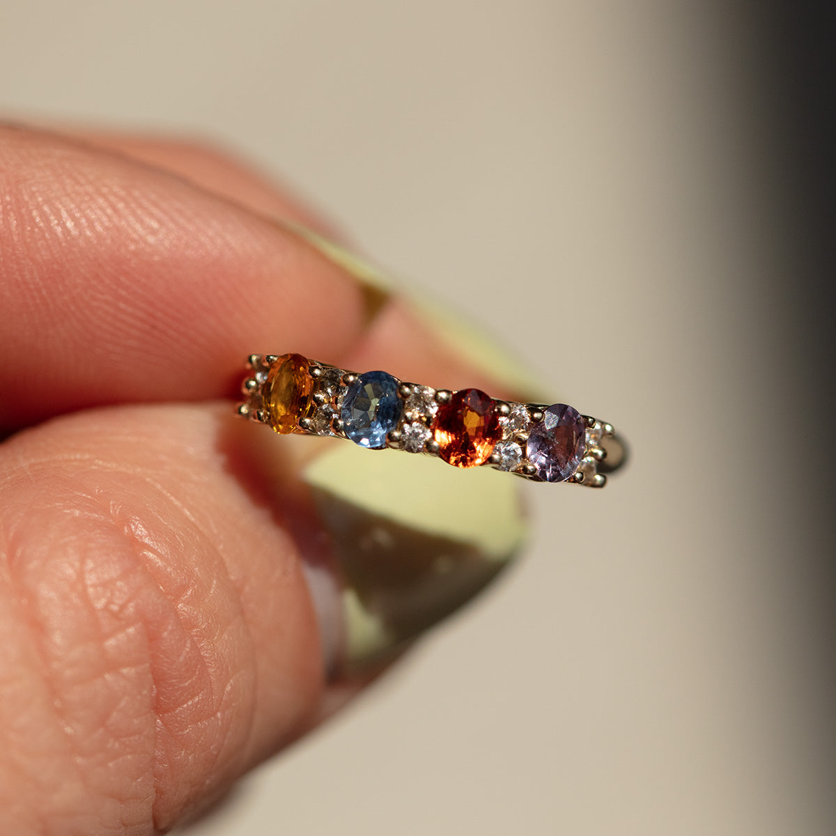 Thin ring, leaf ring, Golden brass ring, adjustable ring, jade ring, g –  Artisan Look