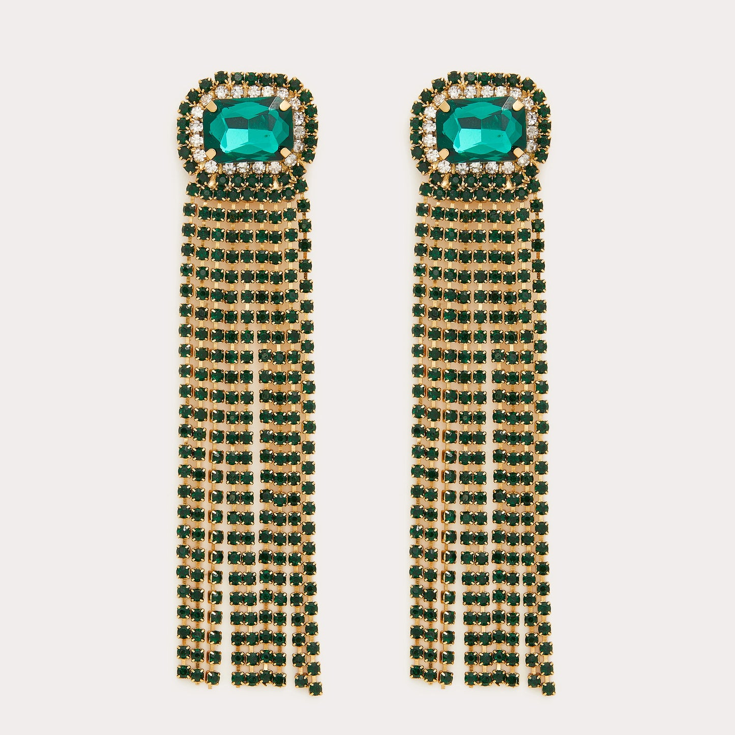 Odel Emerald Green Earrings