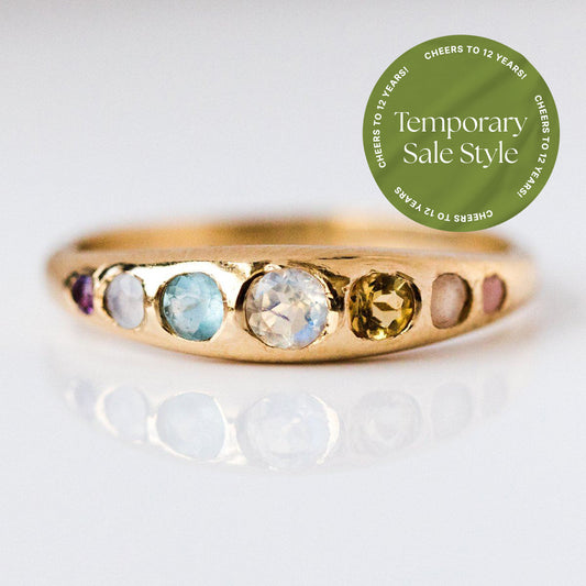 She's an Artist Ring in Yellow Gold