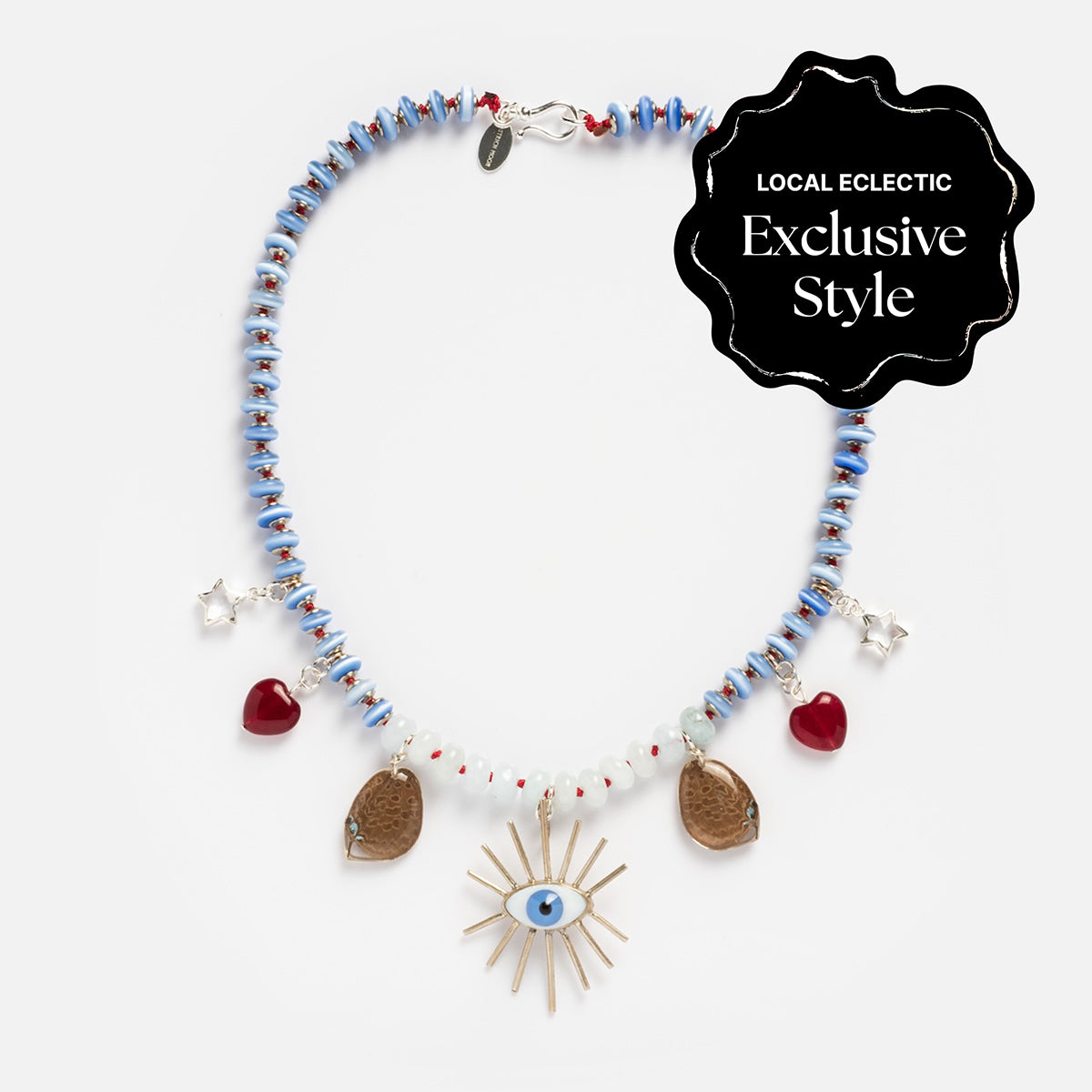 One of a Kind Eye Fly Necklace