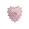 Thatch-Isabel Purple Mica Heart
