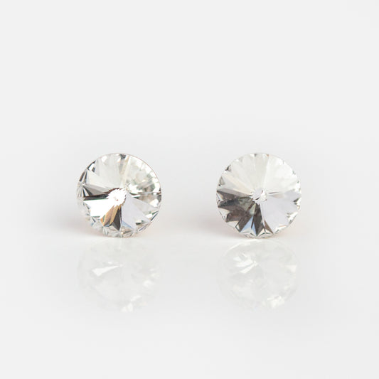 6mm Crystal Stud Earrings