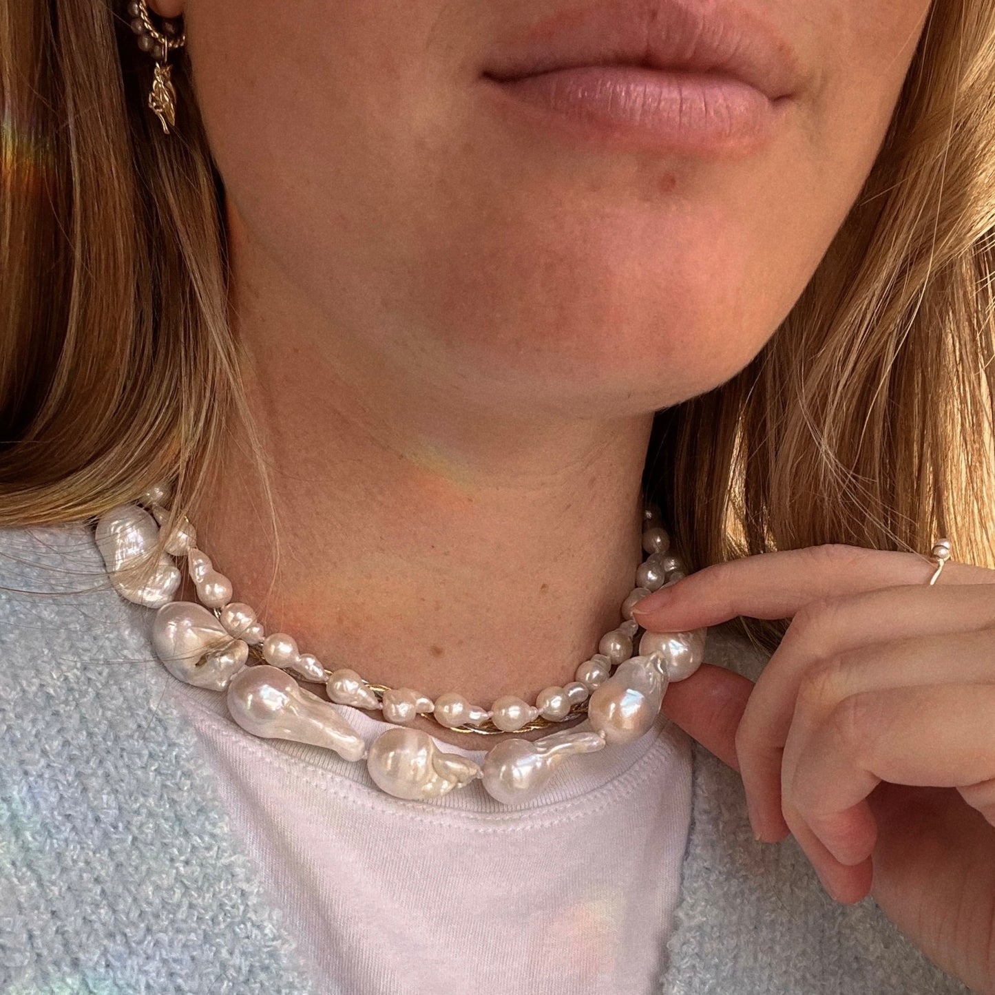 Baby Baroque Pearl Necklace