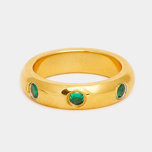 Ursula Emerald Green Ring