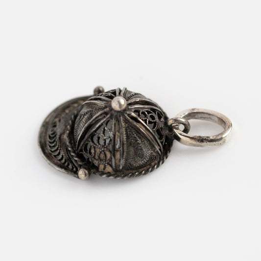 Vintage Jockey Hat Charm