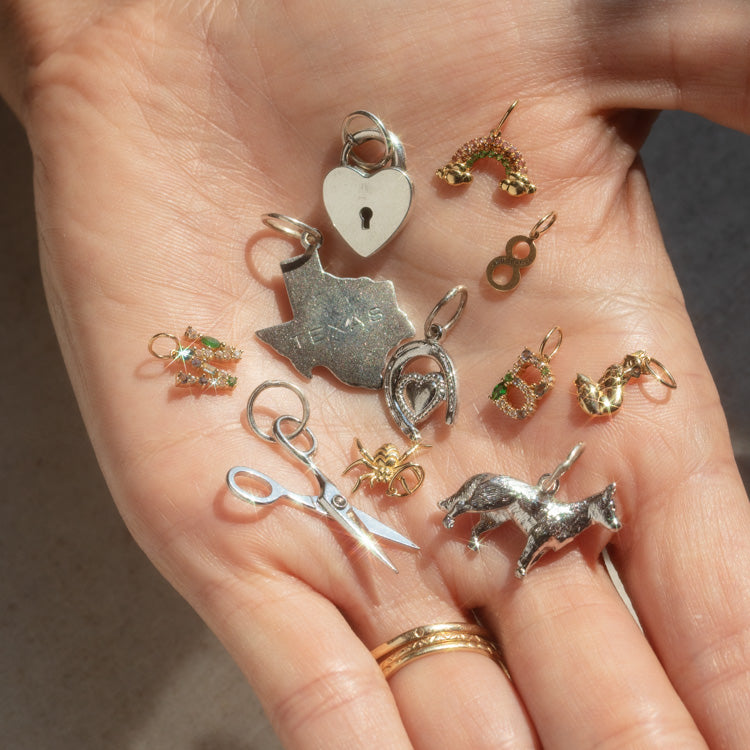 Vintage Silver Texas Charm