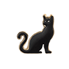 New! Halloween Superstitions -Black Cat