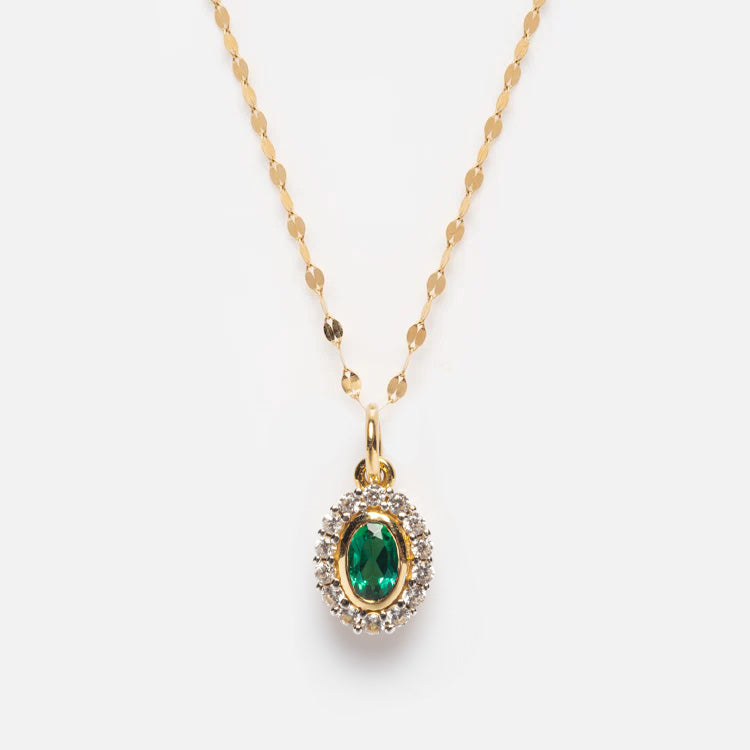 Solid Gold 2024 May Capsule Classic Emerald Charm