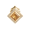 Vintage Inspired Pendants-Citrine Ingenue
