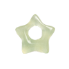 New! Gemstone Spacers-Green Jade