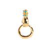 Add a Solid Gold Charm Clip-Deco Hand Clip