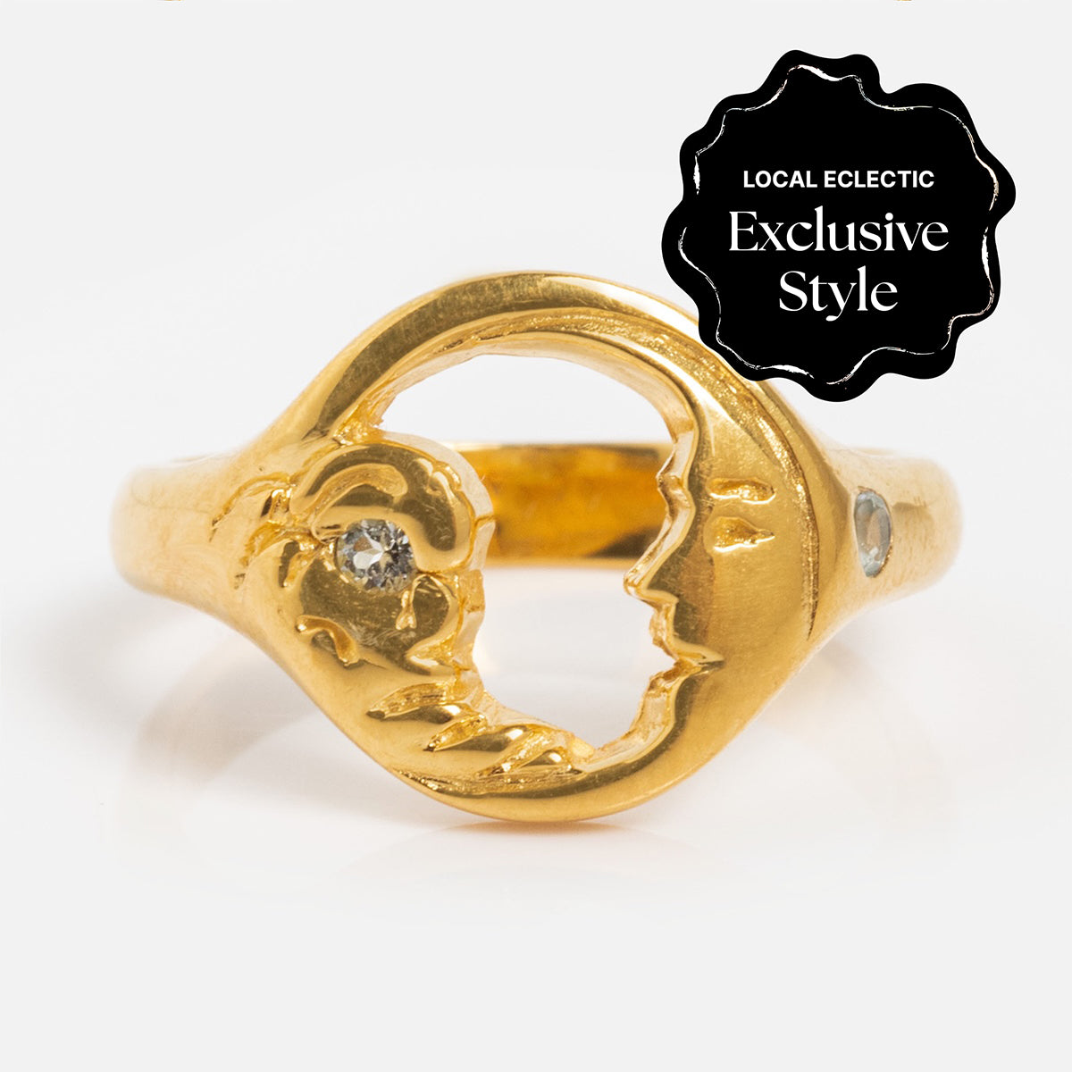 Hunt of Hounds x Local Eclectic Moonbeam Ring