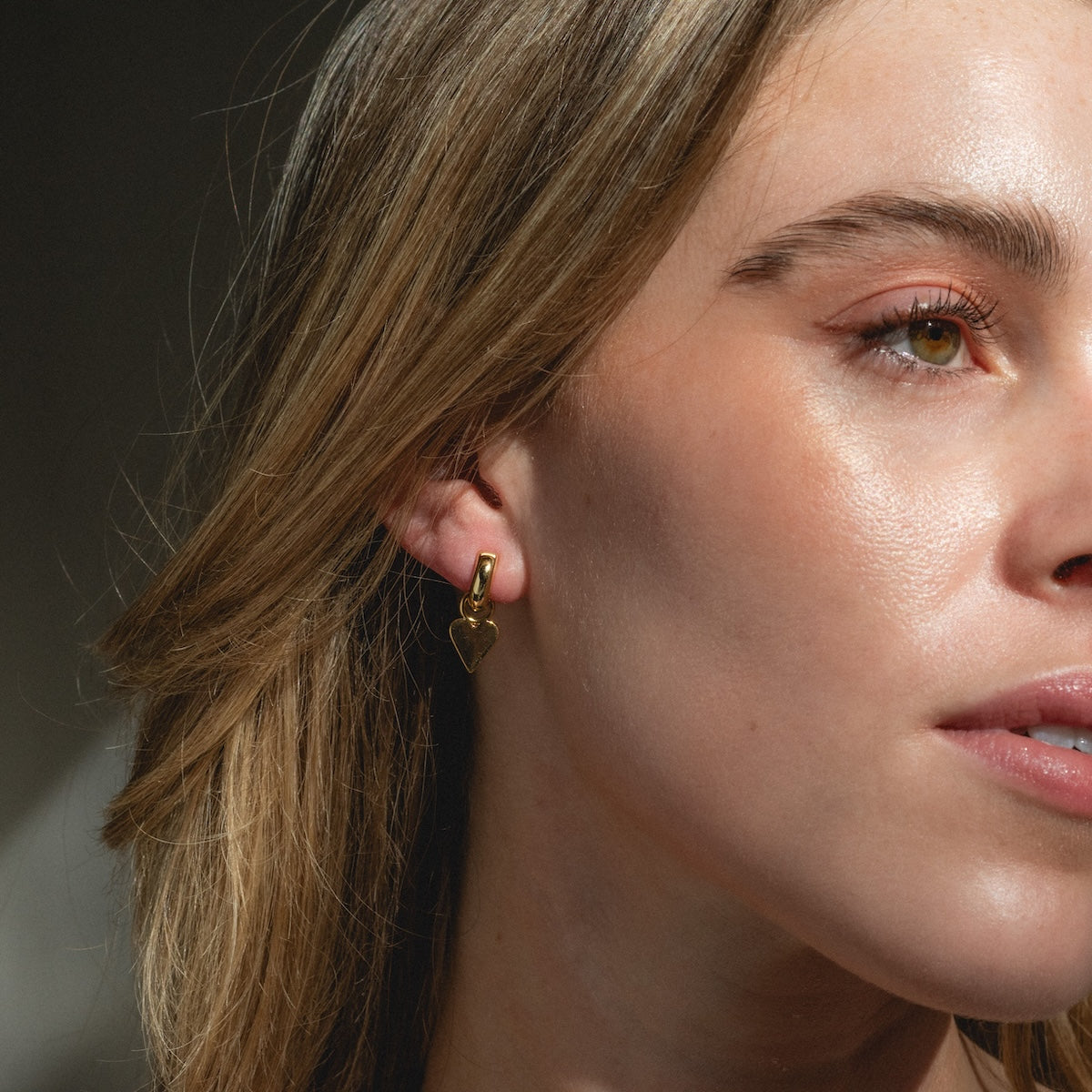 Petite Heart Earrings