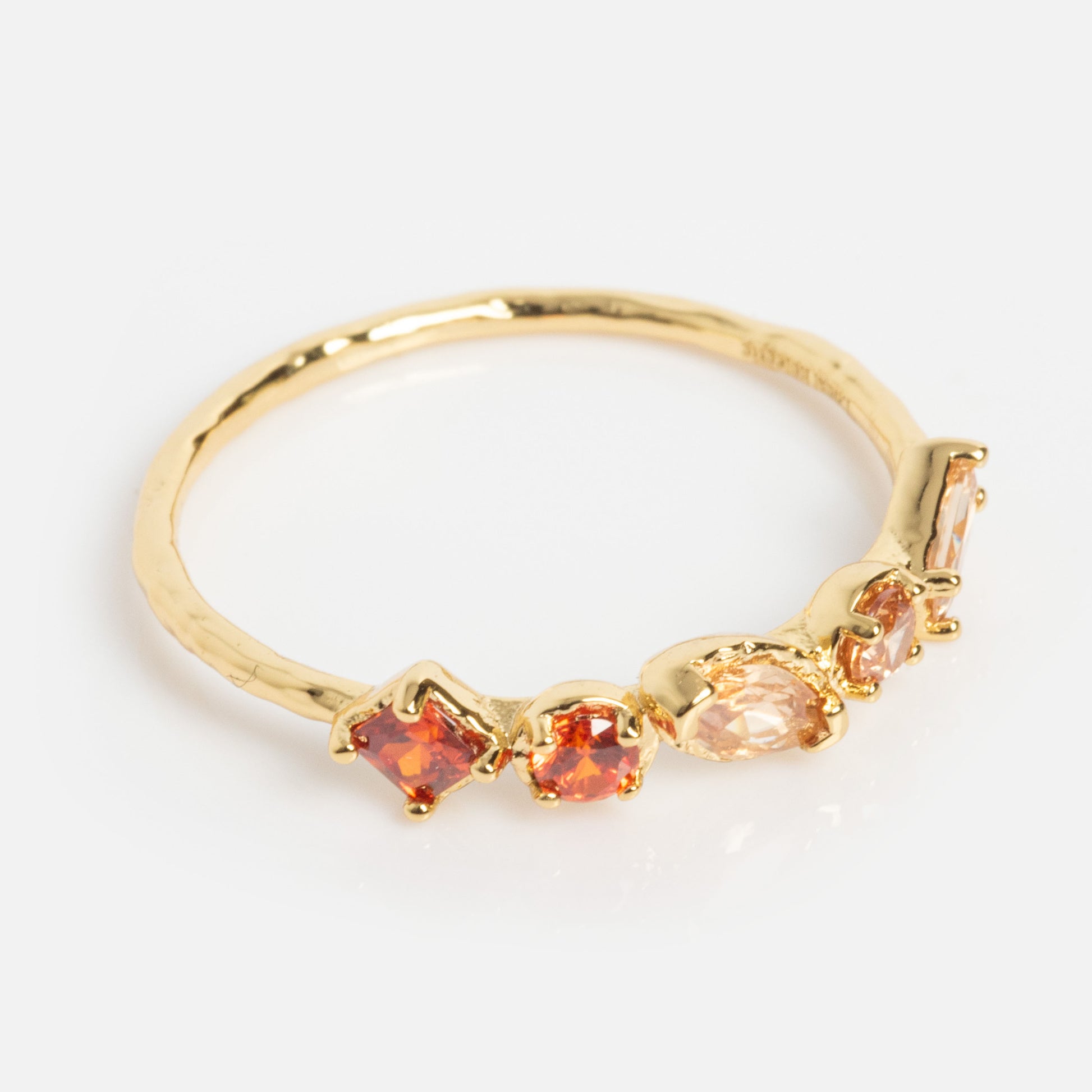 Ombre Gold Birthstone Ring Local Eclectic – local eclectic