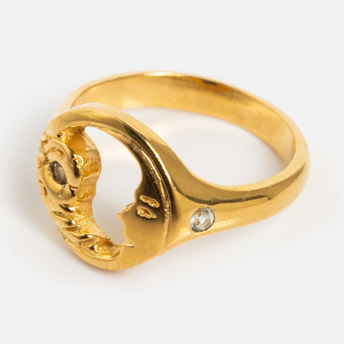 Hunt of Hounds x Local Eclectic Moonbeam Ring