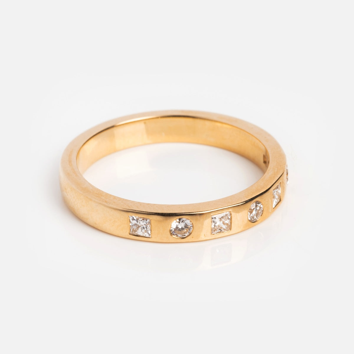 Solid Gold 2024 April Capsule Diamond Statement Band