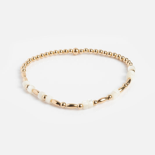 Morse Code Stretch Bracelet