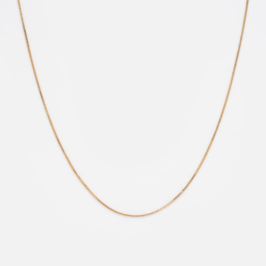 Solid Gold Box Chain