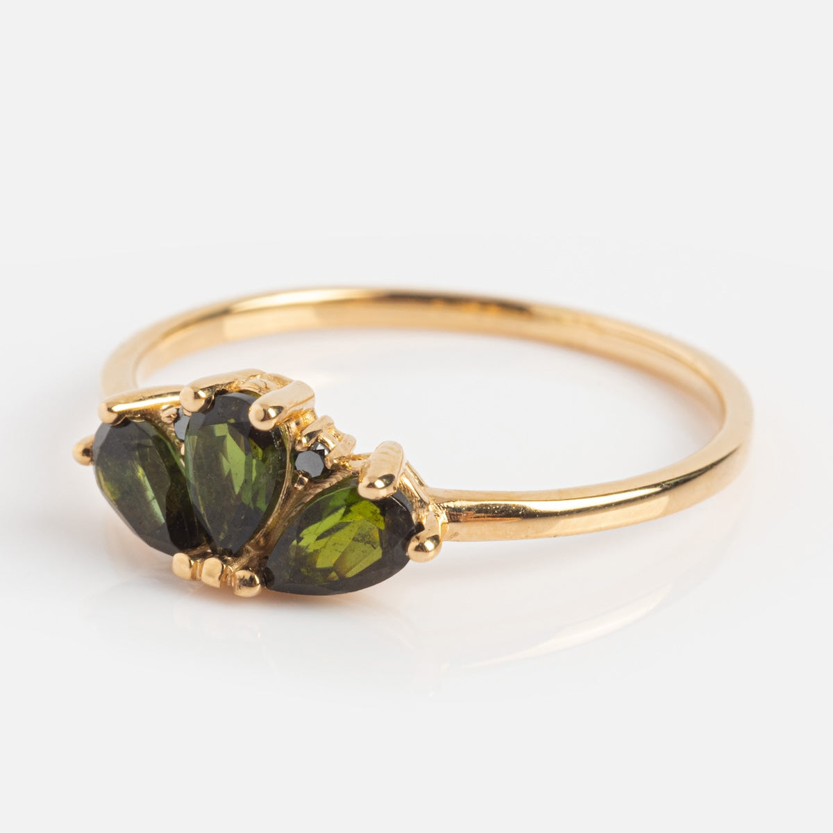 Ava Black Diamond Ring
