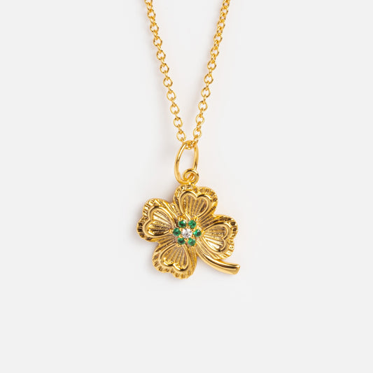 Lucky Emerald Necklace