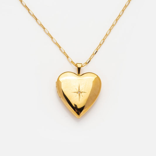 14k Gold Filled Heart of Gold Locket