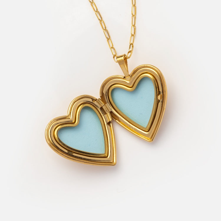 14k Gold Filled Heart of Gold Locket Local Eclectic – local eclectic