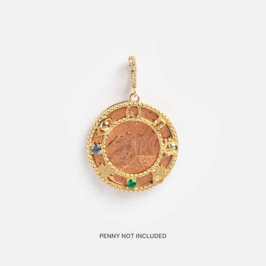 Solid Gold Lucky Charm