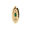 Vintage Inspired Pendants-Green Spinel Soiree